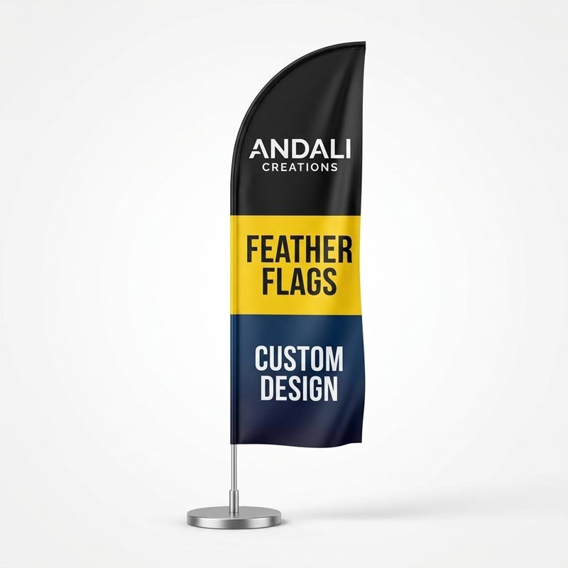 Banderas Pluma Personalizadas