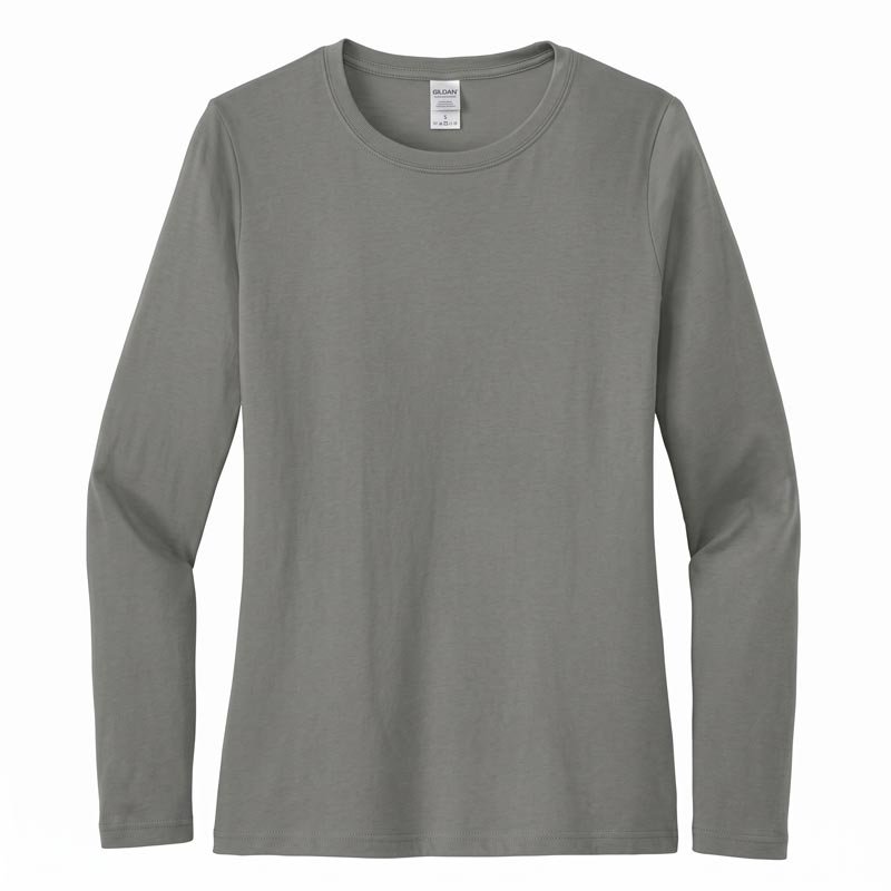 Dry-Fit Manga Larga Cuello Redondo / Posi-UV Pro LST420LS
