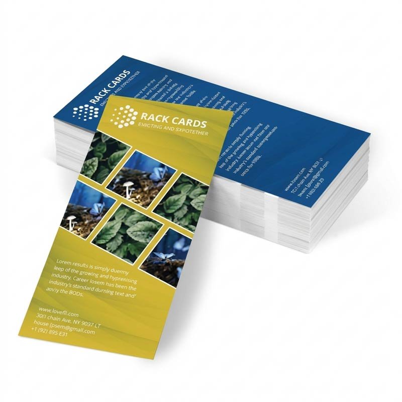 Tarjetas de exhibición para Mostradores