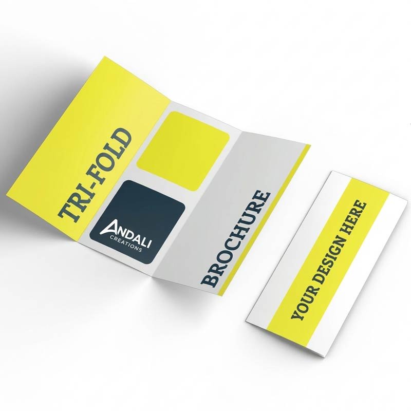 Folletos Publicitarios (Brochures) Tri-Fold Personalizados