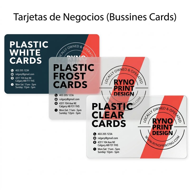 Tarjetas de Presentación Personalizadas de Alta Calidad